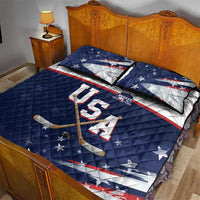 USA Ice Hockey Quilt Bed Set American Power 2026 Edition