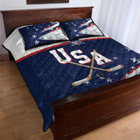 USA Ice Hockey Quilt Bed Set American Power 2026 Edition