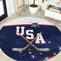 USA Ice Hockey Round Carpet American Power 2026 Edition