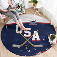 USA Ice Hockey Round Carpet American Power 2026 Edition