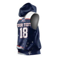 Custom USA Ice Hockey Sleeveless Hoodie American Power 2026 Edition