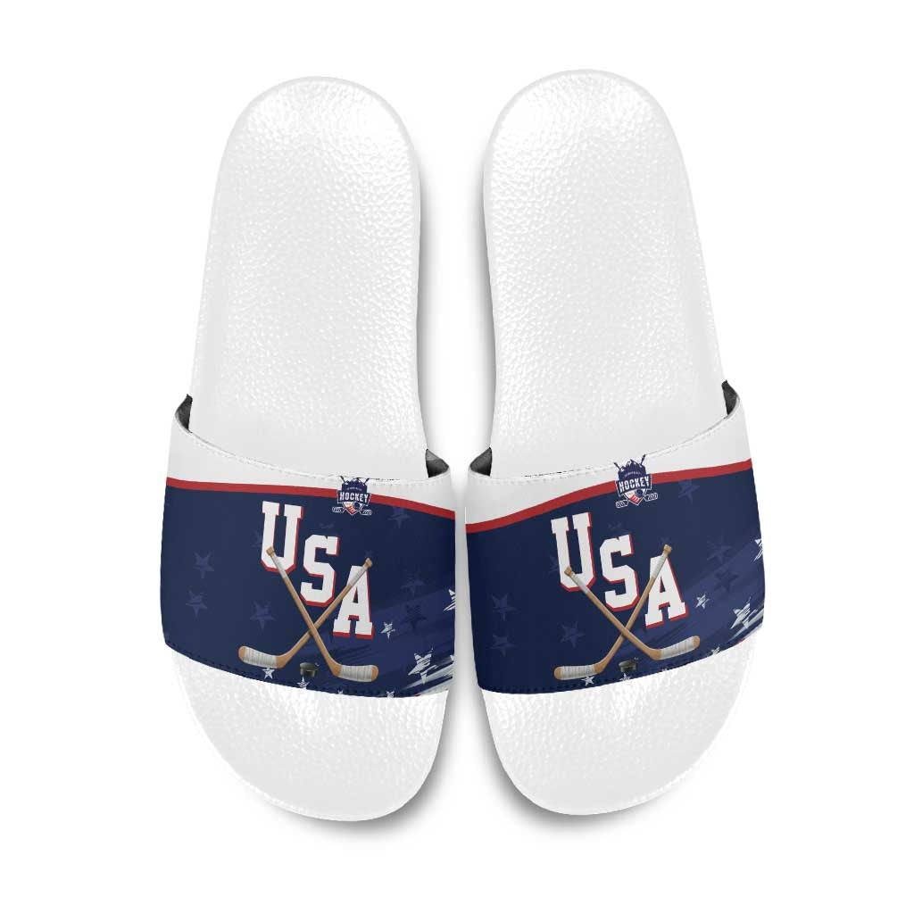 USA Ice Hockey Slide Sandals American Power 2026 Edition