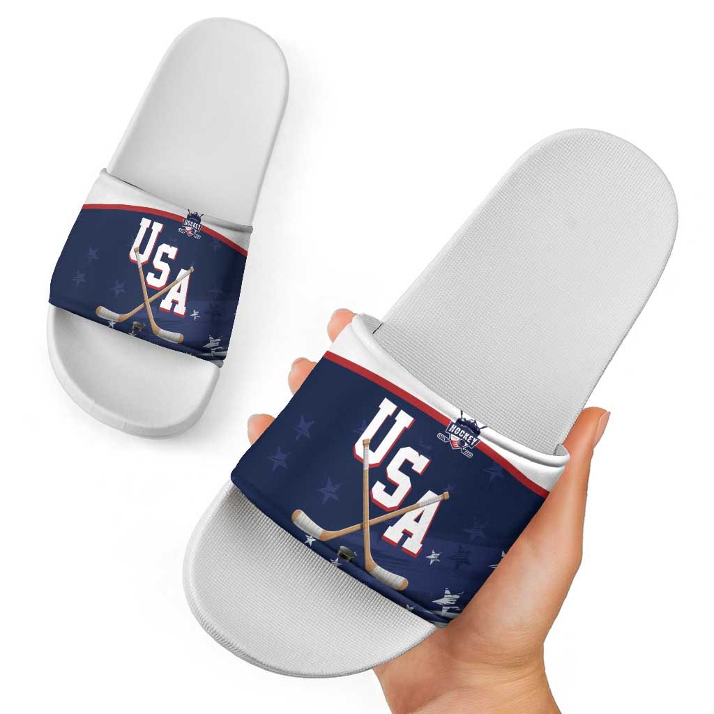 USA Ice Hockey Slide Sandals American Power 2026 Edition