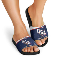 USA Ice Hockey Slide Sandals American Power 2026 Edition