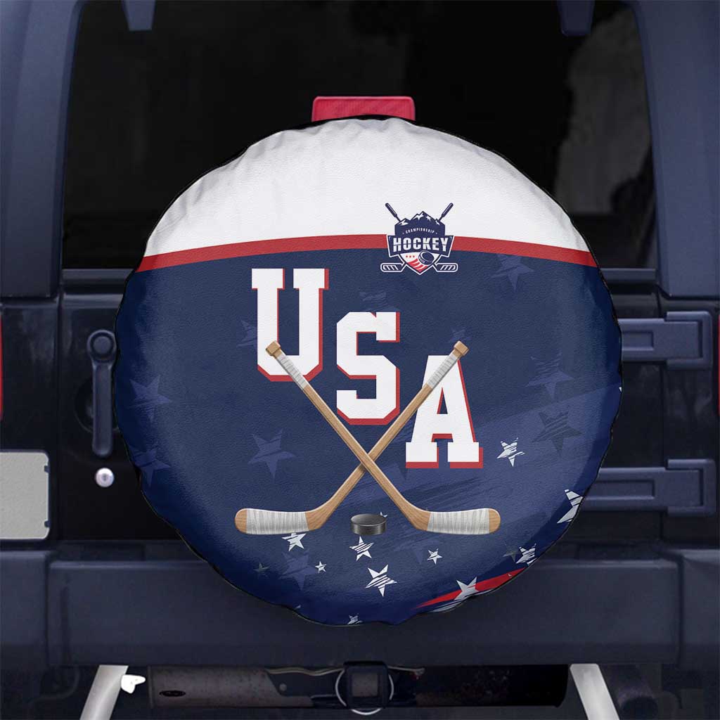 USA Ice Hockey Spare Tire Cover American Power 2026 Edition