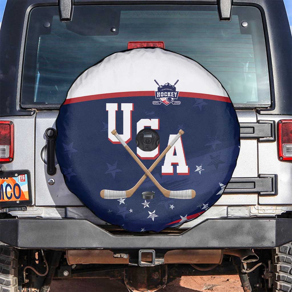 USA Ice Hockey Spare Tire Cover American Power 2026 Edition