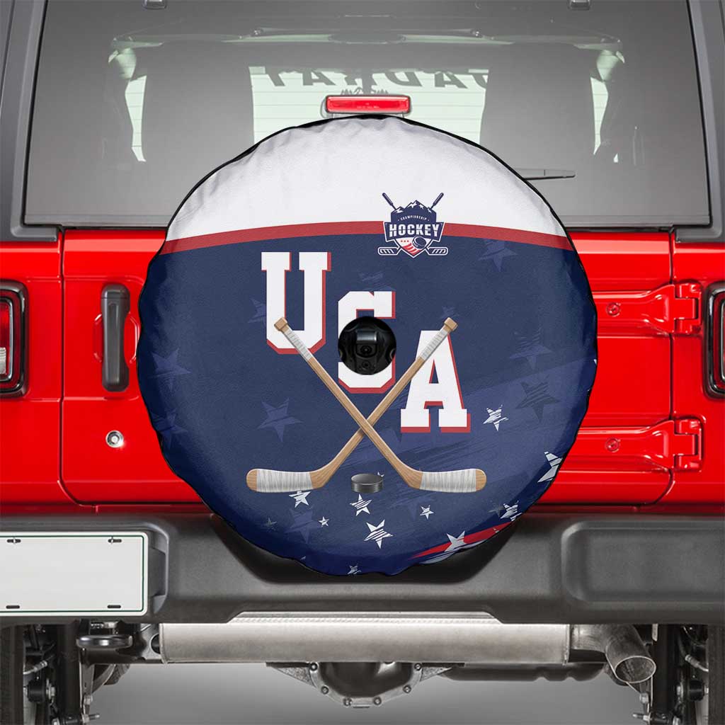 USA Ice Hockey Spare Tire Cover American Power 2026 Edition