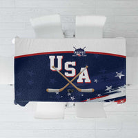 USA Ice Hockey Tablecloth American Power 2026 Edition