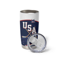 Custom USA Ice Hockey Tumbler Cup American Power 2026 Edition