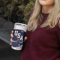 Custom USA Ice Hockey Tumbler Cup American Power 2026 Edition