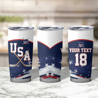 Custom USA Ice Hockey Tumbler Cup American Power 2026 Edition
