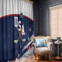 USA Ice Hockey Window Curtain American Power 2026 Edition