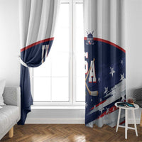 USA Ice Hockey Window Curtain American Power 2026 Edition