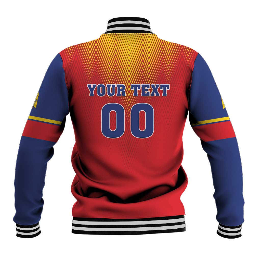 Custom Romania Volleyball Baseball Jacket Sporty Style