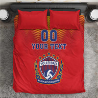 Custom Romania Volleyball Bedding Set Sporty Style