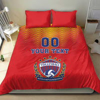 Custom Romania Volleyball Bedding Set Sporty Style