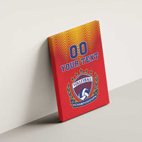 Custom Romania Volleyball Canvas Wall Art Sporty Style