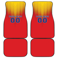 Custom Romania Volleyball Car Mats Sporty Style
