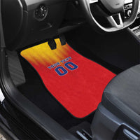 Custom Romania Volleyball Car Mats Sporty Style