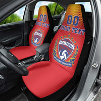 Custom Romania Volleyball Car Seat Cover Sporty Style
