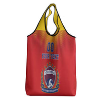 Custom Romania Volleyball Grocery Bag Sporty Style