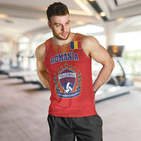 Custom Romania Volleyball Men Tank Top Sporty Style