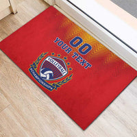 Custom Romania Volleyball Rubber Doormat Sporty Style