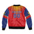 Custom Romania Volleyball Sleeve Zip Bomber Jacket Sporty Style