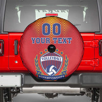 Custom Romania Volleyball Spare Tire Cover Sporty Style