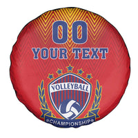 Custom Romania Volleyball Spare Tire Cover Sporty Style