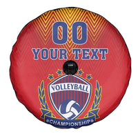 Custom Romania Volleyball Spare Tire Cover Sporty Style