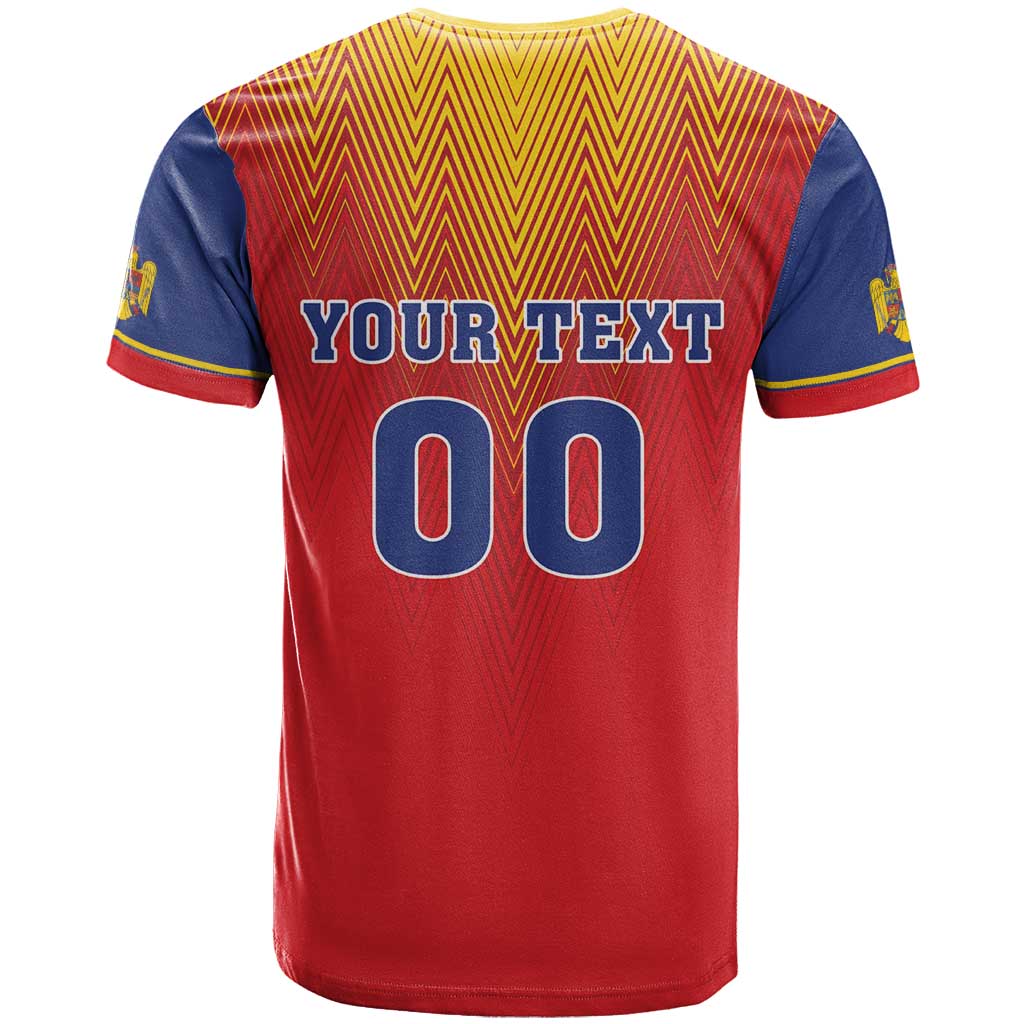 Custom Romania Volleyball T Shirt Sporty Style