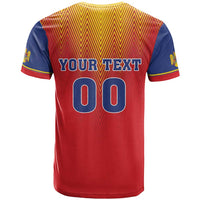 Custom Romania Volleyball T Shirt Sporty Style