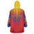 Custom Romania Volleyball Wearable Blanket Hoodie Sporty Style