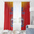 Custom Romania Volleyball Window Curtain Sporty Style