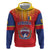 Custom Romania Volleyball Zip Hoodie Sporty Style