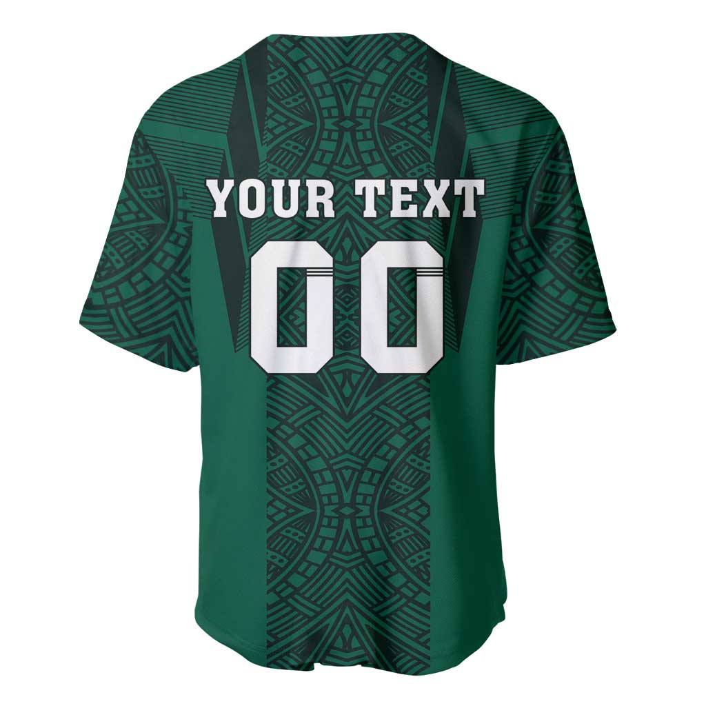 Custom Mexico Football Baseball Jersey El Tricolor Go Champions Aztec Pattern