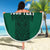 Custom Mexico Football Beach Blanket El Tricolor Go Champions Aztec Pattern
