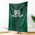 Custom Mexico Football Blanket El Tricolor Go Champions Aztec Pattern