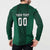 Custom Mexico Football Button Sweatshirt El Tricolor Go Champions Aztec Pattern