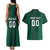 Custom Mexico Football Couples Matching Tank Maxi Dress and Hawaiian Shirt El Tricolor Go Champions Aztec Pattern