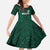 Custom Mexico Football Family Matching Mermaid Dress and Hawaiian Shirt El Tricolor Go Champions Aztec Pattern