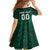Custom Mexico Football Family Matching Mermaid Dress and Hawaiian Shirt El Tricolor Go Champions Aztec Pattern