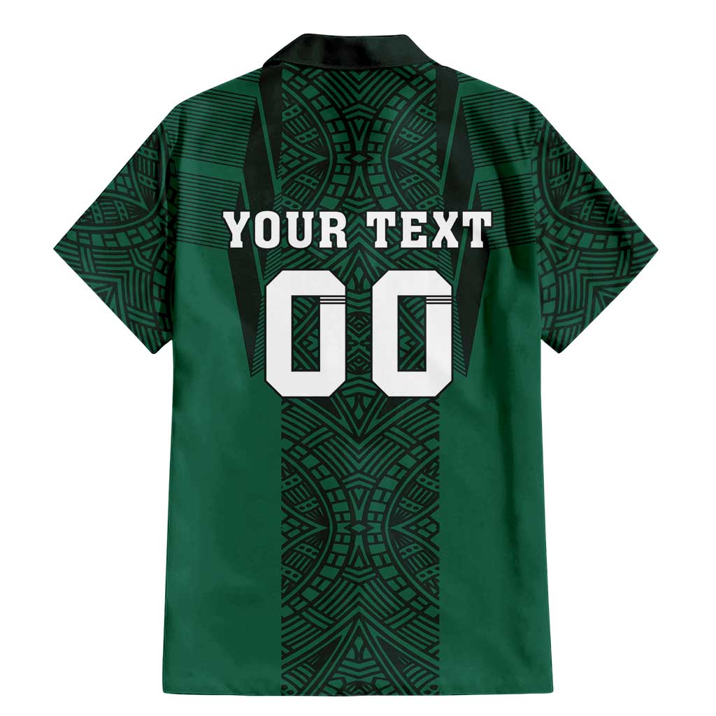 Custom Mexico Football Family Matching Mermaid Dress and Hawaiian Shirt El Tricolor Go Champions Aztec Pattern