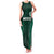 Custom Mexico Football Family Matching Tank Maxi Dress and Hawaiian Shirt El Tricolor Go Champions Aztec Pattern