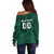Custom Mexico Football Off Shoulder Sweater El Tricolor Go Champions Aztec Pattern