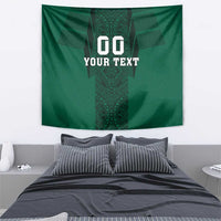 Custom Mexico Football Tapestry El Tricolor Go Champions Aztec Pattern