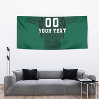 Custom Mexico Football Tapestry El Tricolor Go Champions Aztec Pattern