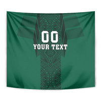 Custom Mexico Football Tapestry El Tricolor Go Champions Aztec Pattern