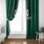 Custom Mexico Football Window Curtain El Tricolor Go Champions Aztec Pattern
